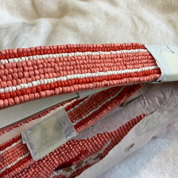 🐾Anthropologie Fiona Beaded Bag Animal Edition Dog Purse NEW - Picture 8 of 10